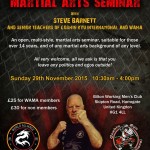 WAMA seminar in November in the UK.